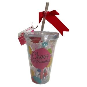 NEW Chaos Coordinator Tumbler Gift Set with Straw